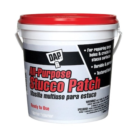 AllPurpose Stucco Ready To Use White Patch 1 Gal